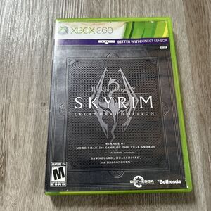 The Elder Scrolls V: Skyrim Legendary Edition Xbox 360 CIB Complete Tested READ
